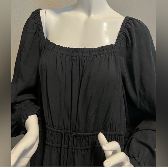 🖤 Ava & Viv Women's Plus Size Long Sleeve Dress - Picture 4 of 12